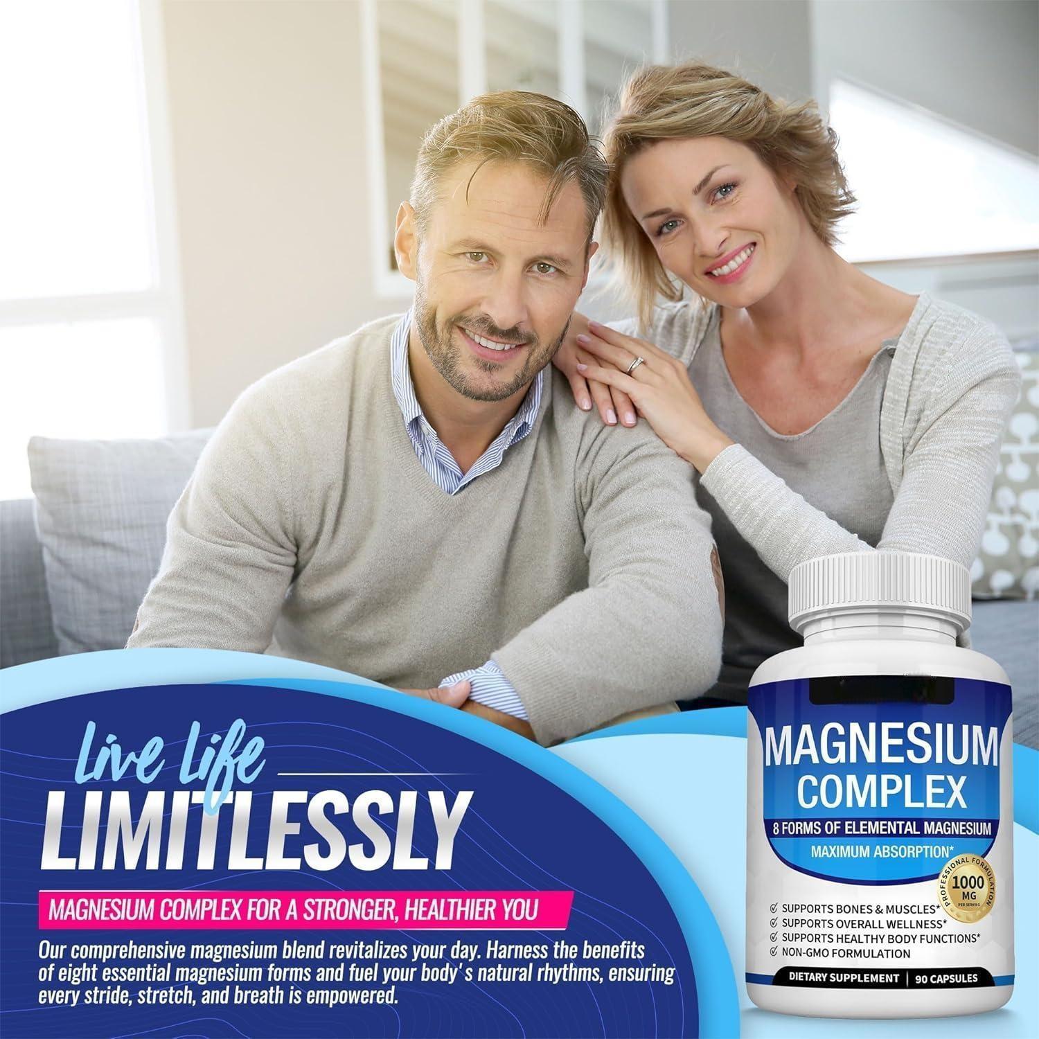 Glycine Magnesium Capsules 90Pills OEM - Image 4