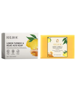 EELHOE Lemon Turmeric Acid Soap, Gently Cleanses, Moisturizes And Brightening Skin Square Cleanser