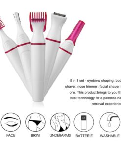 Alternative view of Sweet Sensitive Precision Multi Purpose Hair Trimmer Hair Remover Electric Eyebrow Trimmer
