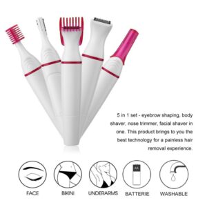 Alternative view of Sweet Sensitive Precision Multi Purpose Hair Trimmer Hair Remover Electric Eyebrow Trimmer