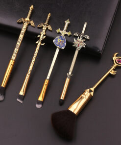 The Legend Of Zelda Makeup Brush Set Sky Sword Link Figma Weapon Loose Powder Brush Lip Brush