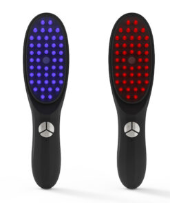 Electric hair generator nano atomization scalp hair care massage comb red blue light