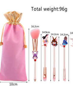 Alternative view of Midi Fox Mr. White Rabbit Alice Metal Makeup Brush Original Design Eye Shadow Blush Highlighter