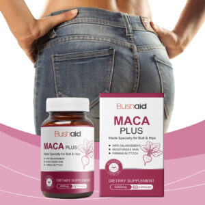 Alternative view of BushAid Maca Butt Capsule Gentle Ingredients Daily Moisturizing And Firming Body Skin Butt Care Capsules
