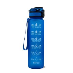 Alternative view of Sport Water Bottles Portable Gym Anti-fall Leak-proof Large Capacity Fitness Kettle Tritan Plastic Drink Bottle BPA Free