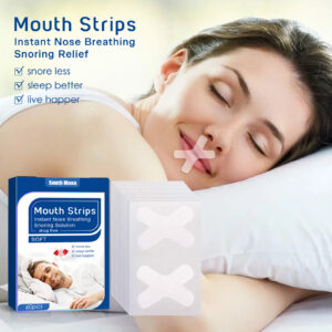 Alternative view of South Moon Anti-Snoring Patch, Closed Mouth Patch For Adults Stop Snoring At Night Patch For Breathing To Prevent Snoring When You Sleep With Your Mouth Open