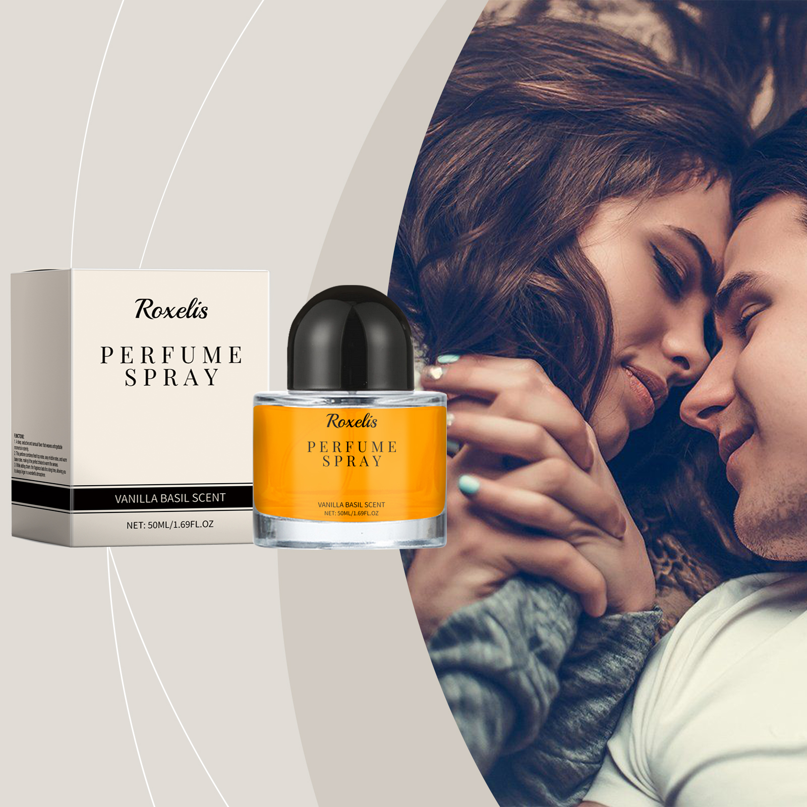 Vanilla Basil Perfume Mild Niche Vanilla Light Fragrance Stay Fragrance Lasting Dating Charm Natural Light Elegant Perfume - Image 2