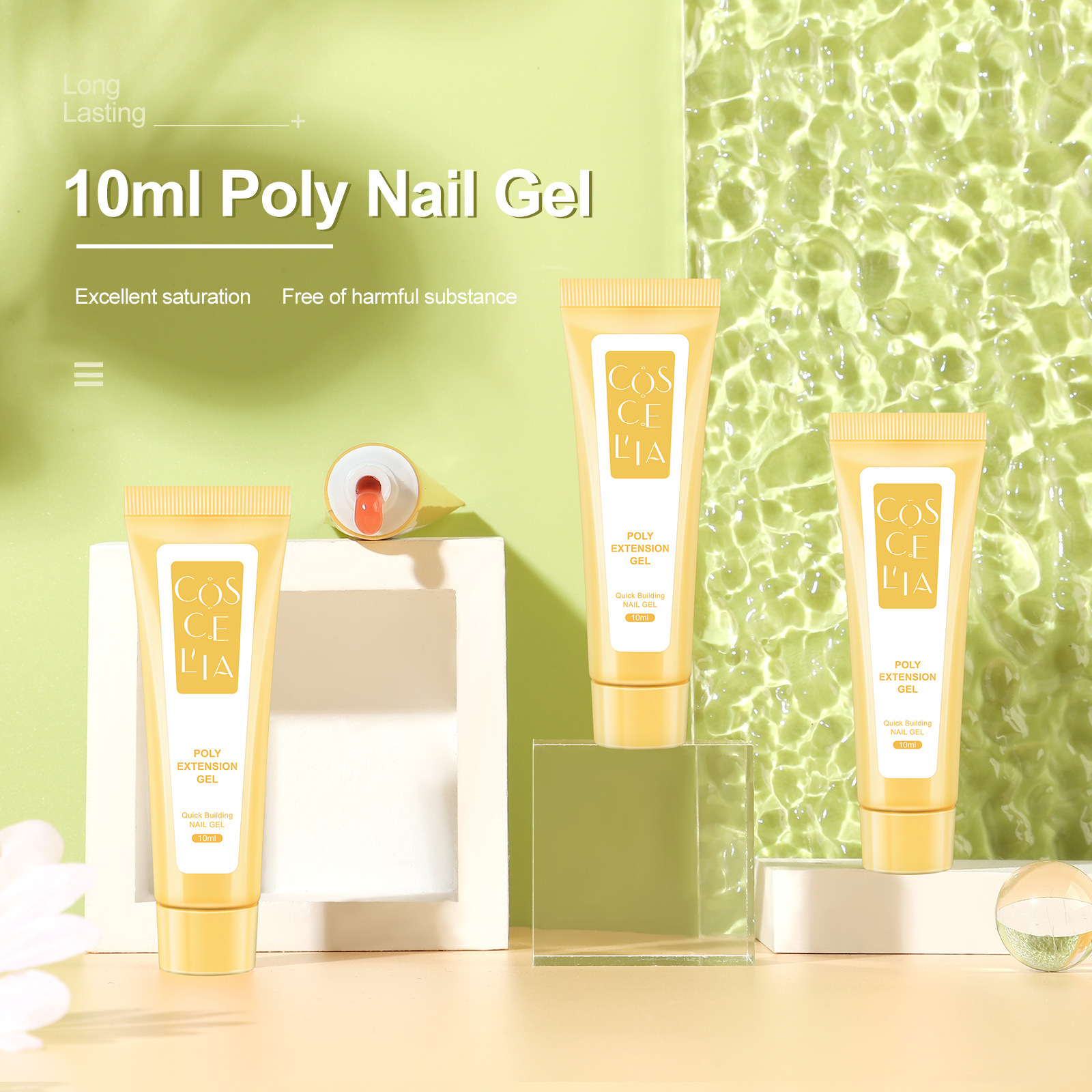 Spot Manicure Crystal Extension Glue Fast Painless Ice Transparent Pearl Sequins Nail Extension Phototherapy Glue - Image 2