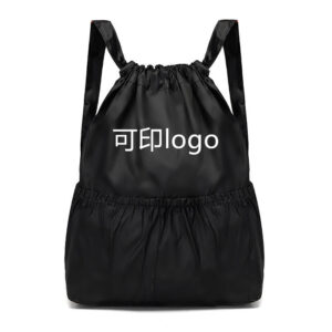 Alternative view of Rucksack mit Kordelzug, Damen-Nylon-Kordeltasche, großfassungsfähiger Mommy Versatile Light Outing Reise-Sportrucksack