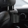Becherhalter Auto Multifunktionales Getränk Mobiltelefon Vorderkopfstütze Auto Rückenlehne Regal Tragbarer Wasserbecherhalter