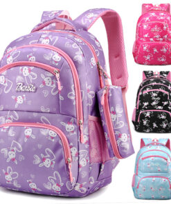 Grenzüberschreitende Großhandels-Grundschulschüler-Rucksack-Mädchen leichter Rucksack 3. und 4. Klasse Kinder 6-14 Jahre alt mit großer Kapazität