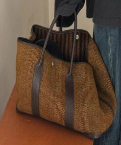 Herbst und Winter neue Nischen-High-Value-Damentasche, modische Stimmung, Wollhandtasche mit einer Schulter – einfacher und vielseitiger Rucksack