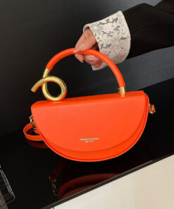 Alternative view of Mode-Nischen-Handtasche schlicht 2026 neue hochwertige Damen-Crossbody-Satteltasche europäische und amerikanische trendige Schultertasche