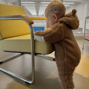 Alternative view of Baby/Kid Virgin Wool Overall - Brown