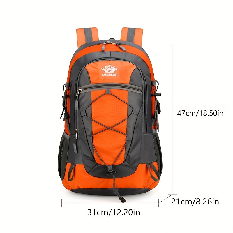 Multi functional outdoor moutaineering bag, lightweight travel hiking luggage storage backpack, can fix hiking poles - Image 3