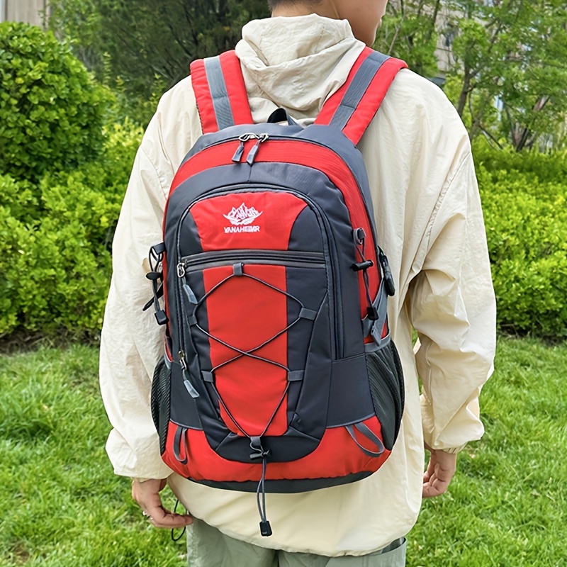Multi functional outdoor moutaineering bag, lightweight travel hiking luggage storage backpack, can fix hiking poles - Image 17
