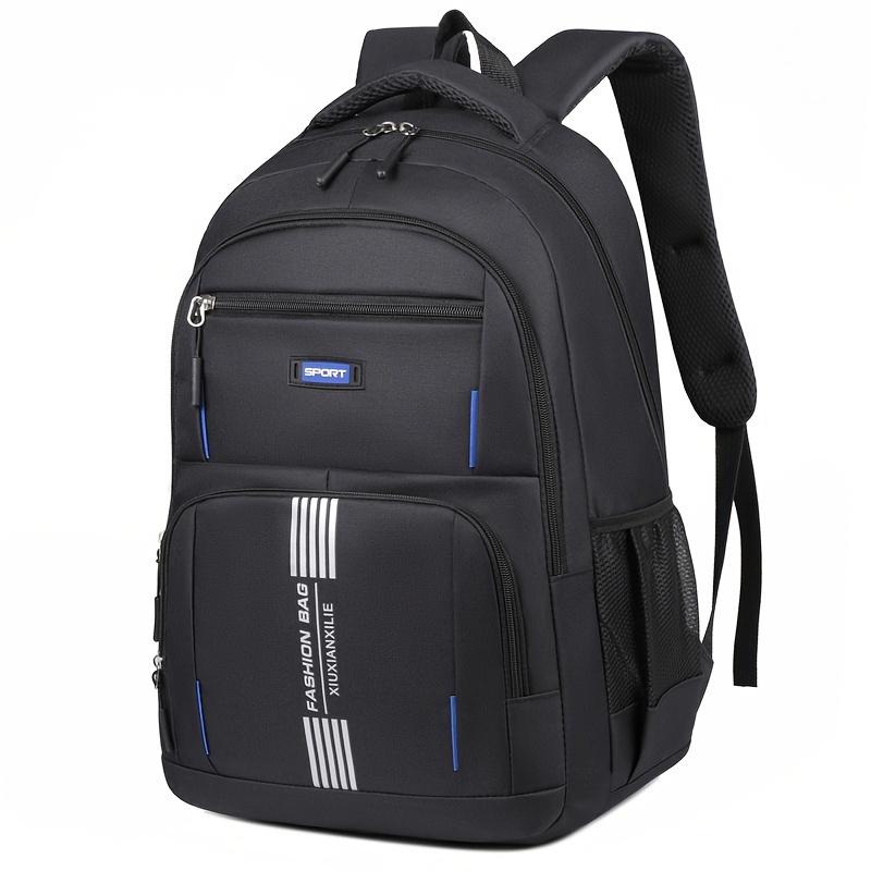 Men’S Backpack with Multiple Compartments, Large Capacity, Stylish for Travel, Suitable for Laptops, And Perfect for Com
