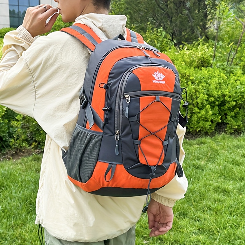 Multi functional outdoor moutaineering bag, lightweight travel hiking luggage storage backpack, can fix hiking poles - Image 15