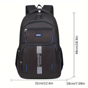 Alternative view of Men'S Backpack with Multiple Compartments, Large Capacity, Stylish for Travel, Suitable for Laptops, And Perfect for Commuting Or School
