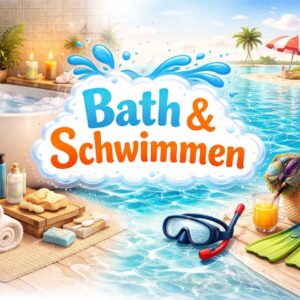Bath-Baden und schwimmen