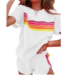 Amazon-grenzüberschreitende Frühling/Sommer-Frühlings-/Sommer-Neubausets für Damen, europäischer und amerikanischer minimalistischer Stil, farblich blockierende modische Freizeitsets