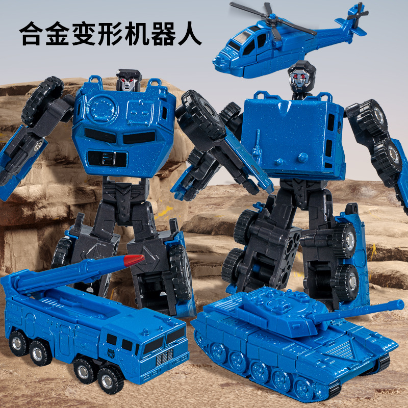 Spielzeug für Grundschüler, Legierungs-Transformationsroboter, mehrgelenkige bewegliche Kombinationsmechas, Kindersimulationsinsekten im Großhandel - Image 3