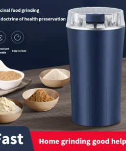 Alternative view of Electric Coffee Bean Grinder Multifunctional with One-Press Control Food Processor Blender for Espresso Nuts Grains Easy Clean