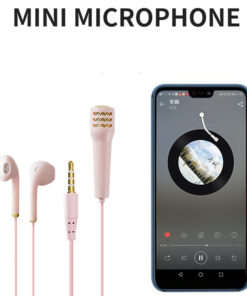National K Song Singing Wired Mini Microphone Headset Practice Singing It Live Mobile Phone Wired Headset