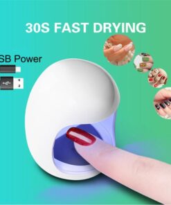 9W Mini USB UV Nail Gel Curing Lamp Light Nail Gel Polish Dryer Nail Art Machine PC &ABS Hot UV LED Nail Lamp Wholesale