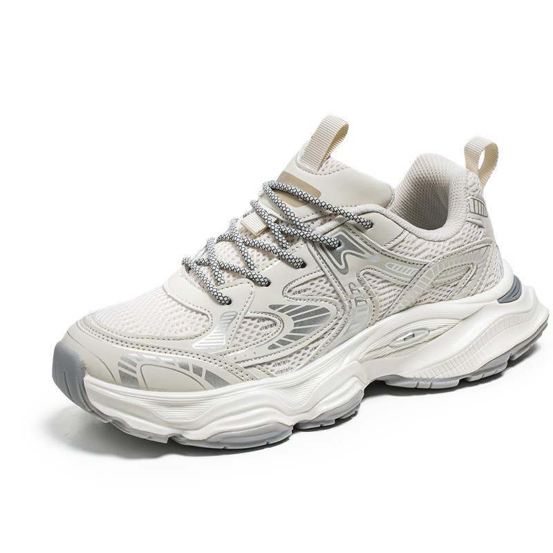 Putian Herrenschuhe 2026 Neue Herbst-atmungsaktive, trendige Freizeitsportschuhe Herren-Mesh-Laufschuhe zur Größenerhöhung des Vaters - Image 5