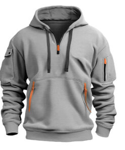 Alternative view of Qianshan County grenzüberschreitender Herren-Hoodie, Mehrfach-Frühlings- und Herbst-Sweatshirt für Herren, sportlicher Freizeitpullover für Männer