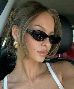 2026 Neue europäische und amerikanische Sonnenbrillen Damen Premium Small Frame Fashion Glasses Y2K Street Style Cat-Eye-Sonnenbrillen für Männer