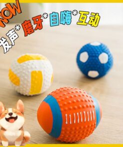 Hundespielzeug mit kauresistenten Hundeutensilien, Ballspielzeug, Kauspielzeug, Hundespielzeug, Geräusch- und Entlüftungsspielzeug für Hunde