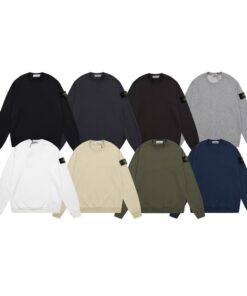 Grenzüberschreitende korrekte Version Stone Sitongdao einfarbiger Kapuzenpullover mit Fleece gefüttertem Sweatshirt mit Mikroabzeichen für Männer und Frauen