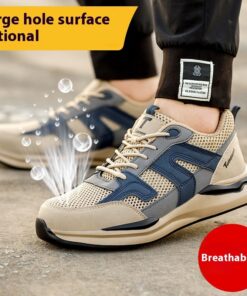 Summer Breathable Safety Shoes For Men