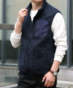 Alternative view of Fashionable Fleece-lined Vest For Men