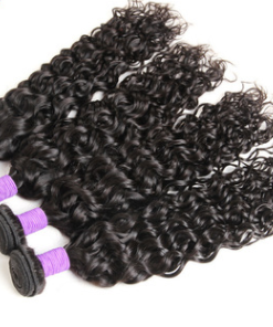 Alternative view of Wigs real hair India hair ladies water wave hair hair