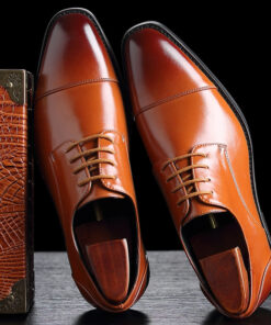 British style business shoes for men