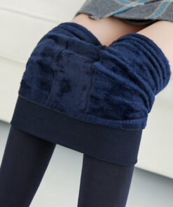 Fashionable Warm Fur Leggings Winter Body Legs Keep Warm