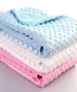 Alternative view of Polar Dot Baby Blanket Blanket Newborn Baby Swaddle Wrap Envelope Bebe Wrap Newborn Baby Bedding Blanket