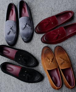 Alternative view of Pea shoes leather shoes for men