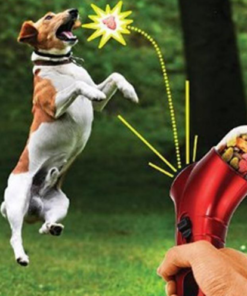 Pet Food Catapult Feeder Funny Dog Toy