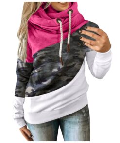 Hoodies Women Camouflage hoodie Sweatshirt