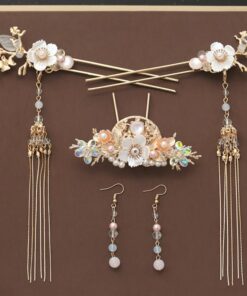 Hairpin Forehead Tassel and Hairpin Princess Head Jewelry