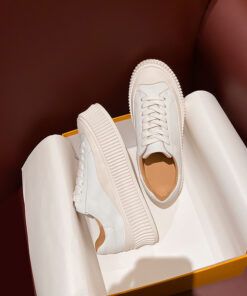 Alternative view of Thick Bottom Inside Increase Small White Shoe Female INS Tide