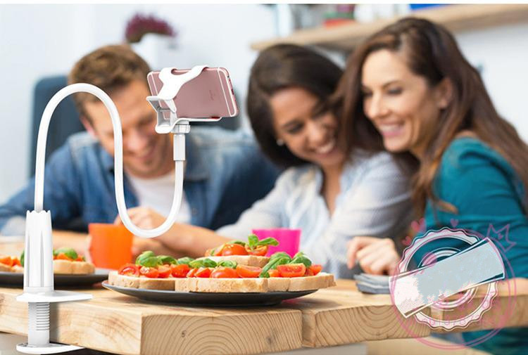 Compatible With , Flexible Desktop Phone Tablet Stand Holder For IPad Mini Air For Lazy Bed Tablet PC Stands Mount Big Phone - Image 6