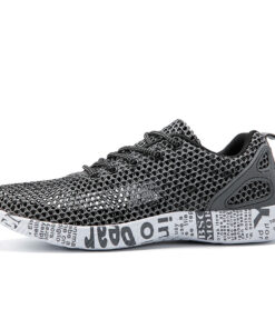 Alternative view of Casual Men's Shoes Breathable Sneakers Match Hollow Lace Board Shoes