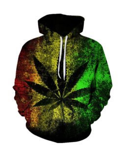Alternative view of Beach Maple Leaf Couples Sport Sweaters Men And Women Casual Hoodies