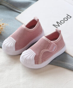Alternative view of Girls Boys Casual Shoes Spring Infant Toddler Shoes Comfortable Non-slip Soft Bottom Children Sneakers Baby Kids Shoes
