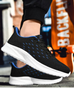 Sports Flying Woven Cold Sticky Ultralight Casual Running Shoes